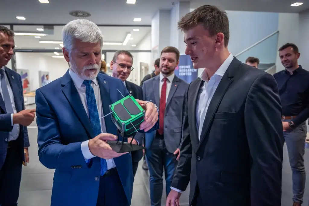 Týmu YSpace s prezidentem České republiky