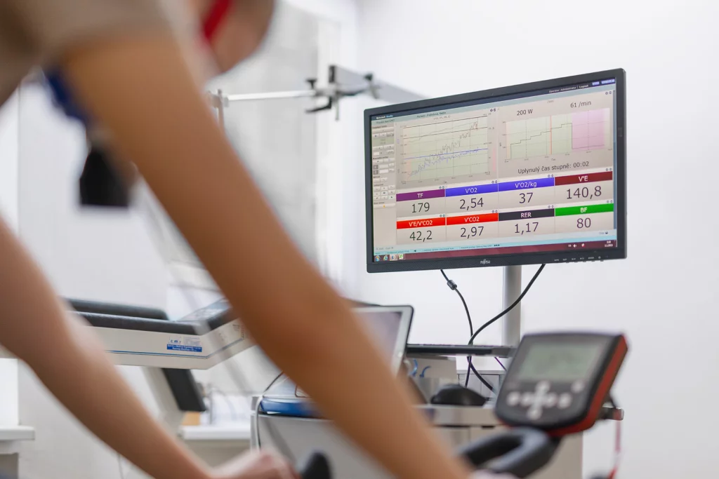 VO2 Max test na rotopedu