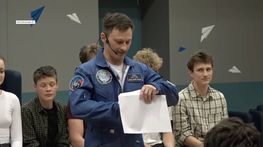 Mikýř vyhlašuje vítěze mise Zero-G