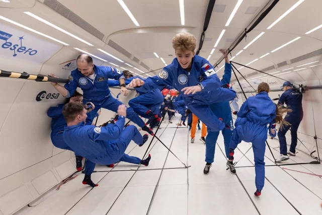 Stav beztíže při Zero-G letu