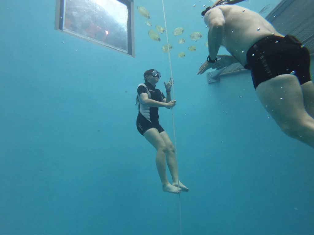 Stanoviště 1: freediving bez přístrojů