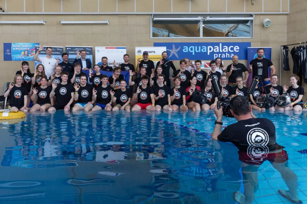 Kadeti Zero-G na výcviku v AguaPalace