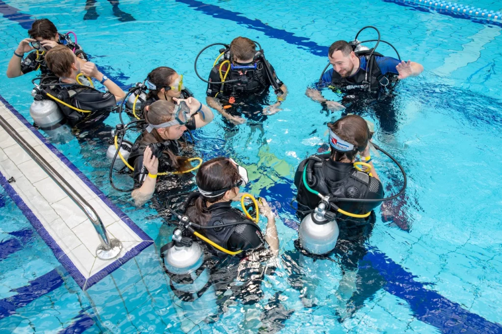 Kurz potápění v Agua Palace