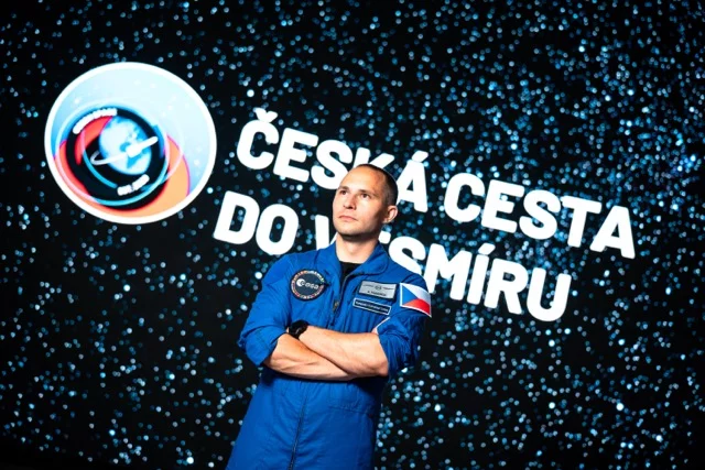 Aleš Svoboda na akci České cesty do vesmíru