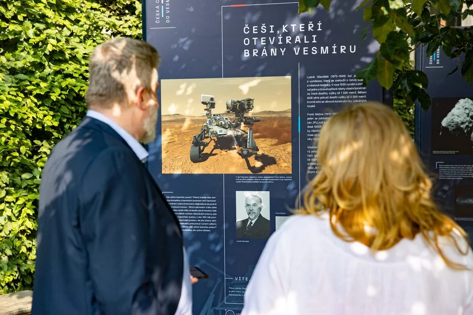 Výstava České cesty do vesmíru