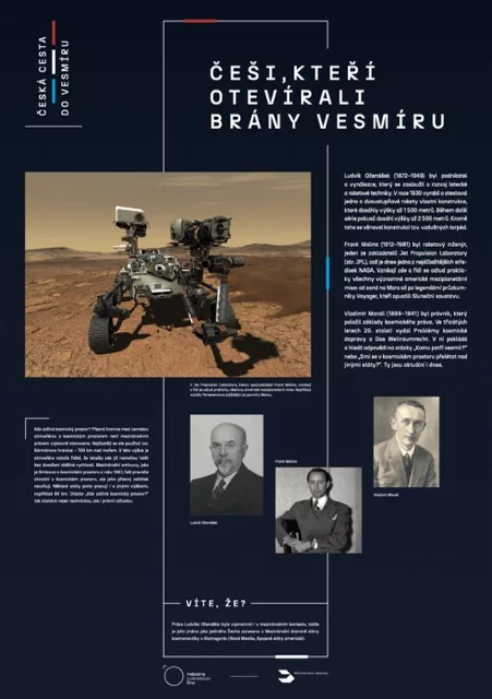 ScreenshotVýstava „Česká cesta do vesmíru“