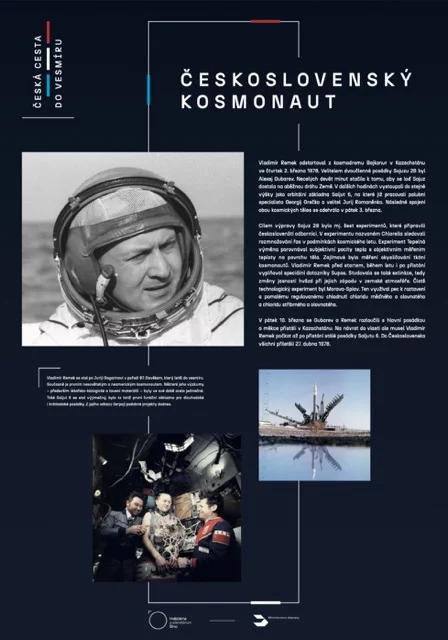 ScreenshotVýstava „Česká cesta do vesmíru“