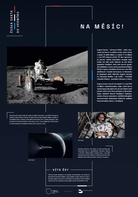 ScreenshotVýstava „Česká cesta do vesmíru“