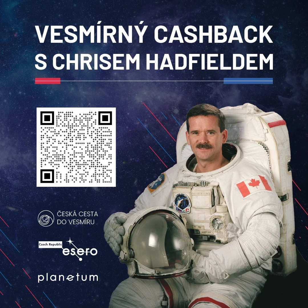 Vesmírný večer s legendou: Chris Hadfield přiletí do Prahy a Brna